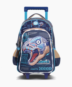 MOCHILA C/CARRO 18" AZUL -  FOOTY