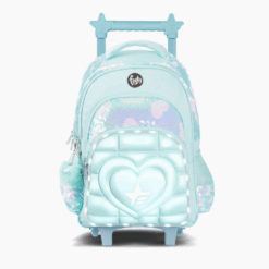 MOCHILA AQUA  C/CARRO 18"  -  FOOTY