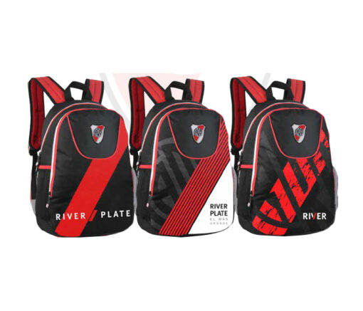 MOCHILA 17" RIVER PLATE - Imagen 2