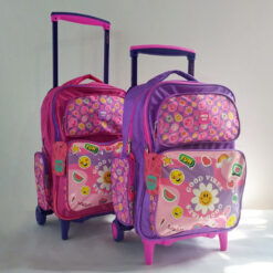 MOCHILA 18" C/CARRO GOOD VIBES OWEN