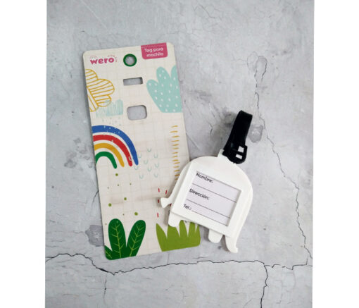 TAG PARA MOCHILA  WILD -WERO - Imagen 3