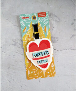 TAG PARA MOCHILA FOREVER YOUNG -WERO