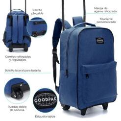 Alternative view of MOCHILA  C/ CARRO AZUL 17" GOODPAK