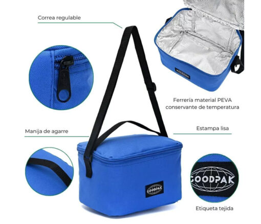 LUNCHERA AZUL - GOODPAK - Imagen 2