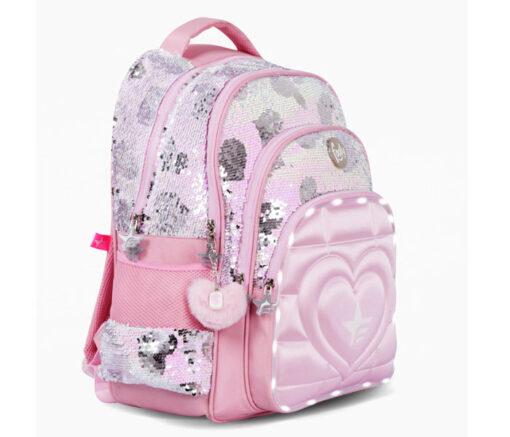 MOCHILA FOOTY 18" ROSA