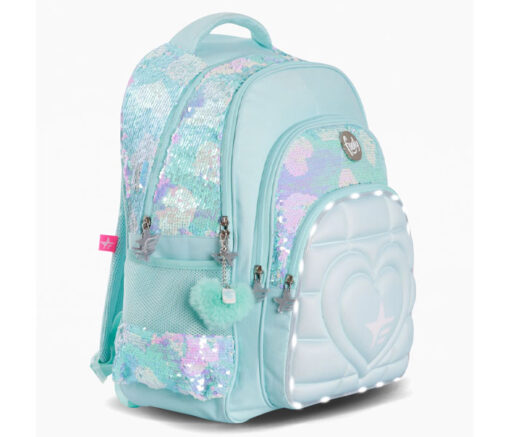 MOCHILA FOOTY 18" AQUA