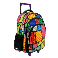 MOCHILA C/CARRO 18" POP ART PHIPHI TOYS