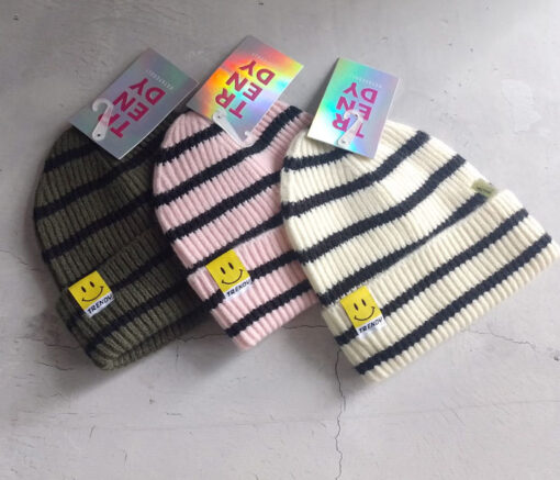 GORRO TEJIDO RAYADO INFANTIL - TRENDY