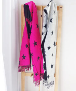 MANTON / RUANA CON ESTRELLAS