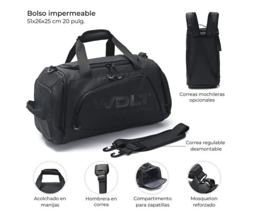 BOLSO MOCHILA  20 " - WANDERLUST - Imagen 3