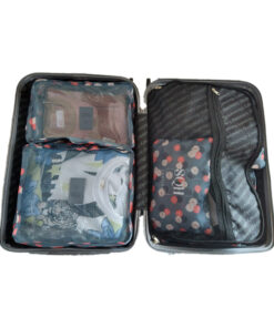ORGANIZADOR DE VIAJE SET X 6 PIEZAS  - SQUASH