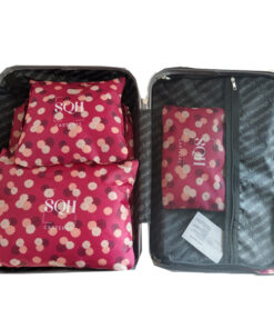 ORGANIZADOR DE VIAJE SET X 6 PIEZAS  - SQUASH