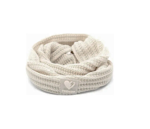 CUELLO TEJIDO BEIGE - TRENDY