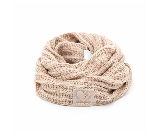 CUELLO TEJIDO KAKY - TRENDY