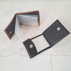 Alternative view of BILLETERA C/ FOLIOS - CUERO