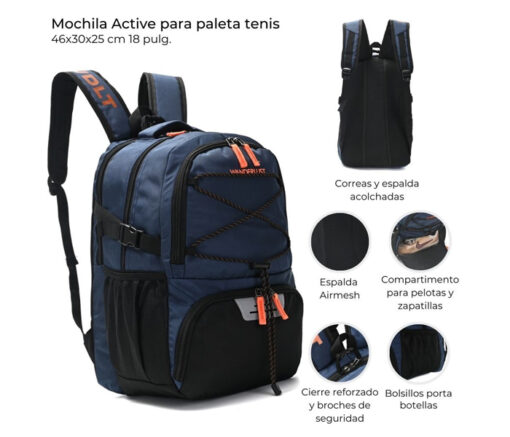 MOCHILA DEPORTIVA - WANDERLUST - Imagen 5
