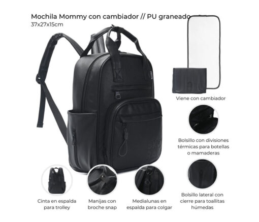 MOCHILA MATERNAL - SKORA - Imagen 4