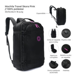 Alternative view of MOCHILA TRAVEL - SKORA