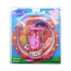 BLISTER PLATO + VASO SPORT - PEPPA PIG