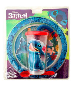 BLISTER PLATO + VASO SPORT - STITCH