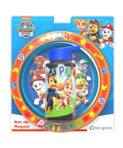 BLISTER PLATO + BOTELLA - PAW PATROL