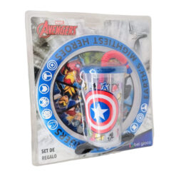 BLISTER PLATO + VASO SPORT -  AVENGERS