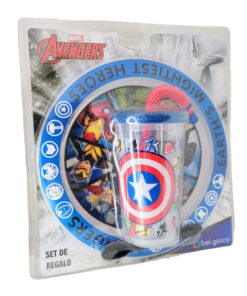 BLISTER PLATO + VASO SPORT -  AVENGERS