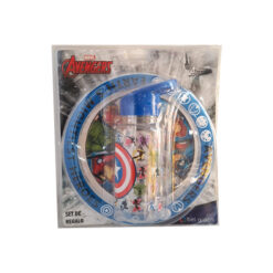 BLISTER PLATO + BOTELLA - AVENGERS
