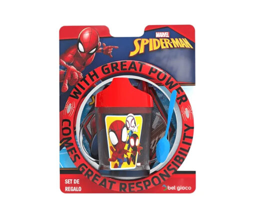 BLISTER BOWL + VASO TOMASOLITO - SPIDERMAN