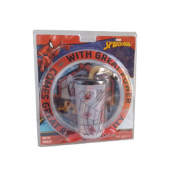 BLISTER PLATO + VASO SPORT -  SPIDERMAN