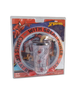 BLISTER PLATO + VASO SPORT -  SPIDERMAN