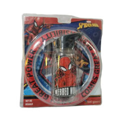 BLISTER PLATO + BOTELLA - SPIDERMAN