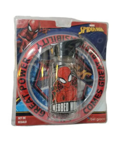 BLISTER PLATO + BOTELLA - SPIDERMAN