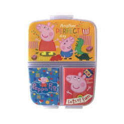 LONCHERA CON DIVISIONES - PEPPA PIG