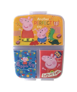LONCHERA CON DIVISIONES - PEPPA PIG