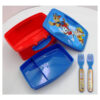 LUNCH BOX + CUBIERTOS - PAW PATROL