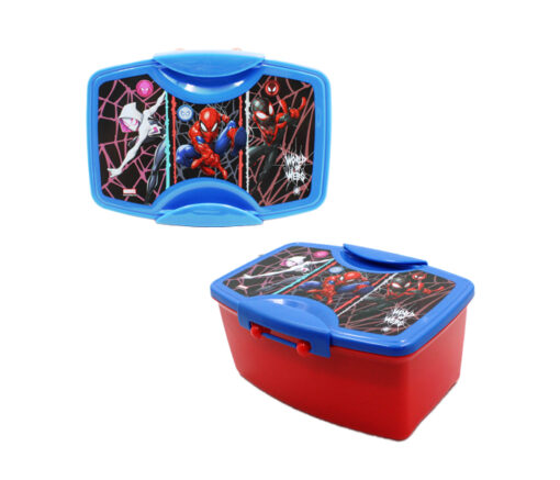 LUNCH BOX + CUBIERTOS - SPIDERMAN - Imagen 2