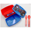 LUNCH BOX + CUBIERTOS - SPIDERMAN
