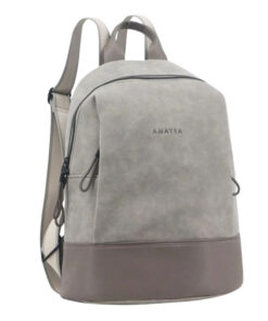 MOCHILA GRIS  - AMAYRA