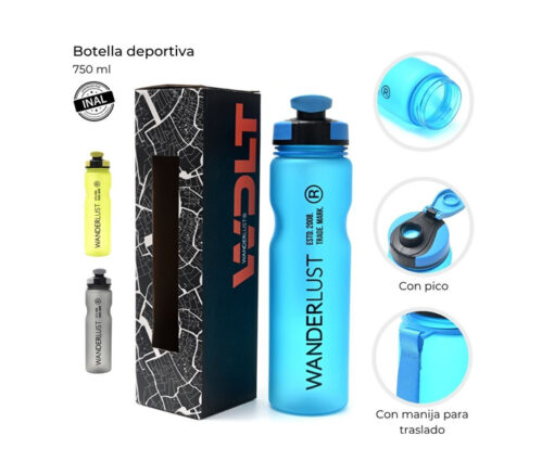 BOTELLA DEPORTIVA - WANDERLUST 750 ML - Imagen 2