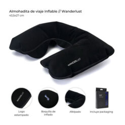 ALMOHADA DE VIAJE INFLABLE - WANDERLUST