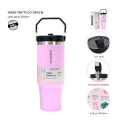 Alternative view of VASO TERMICO 900 ML- SKORA