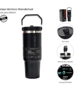 Alternative view of VASO TÉRMICO 900ML - WANDERLUST
