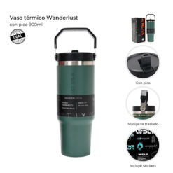 Alternative view of VASO TÉRMICO 900ML - WANDERLUST