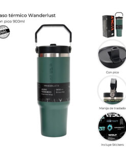 Alternative view of VASO TÉRMICO 900ML - WANDERLUST