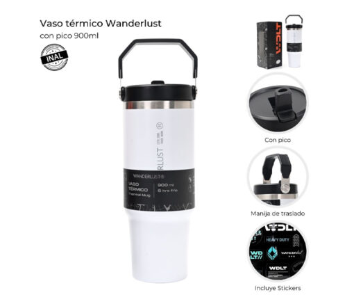 VASO TÉRMICO 900ML - WANDERLUST - Imagen 3