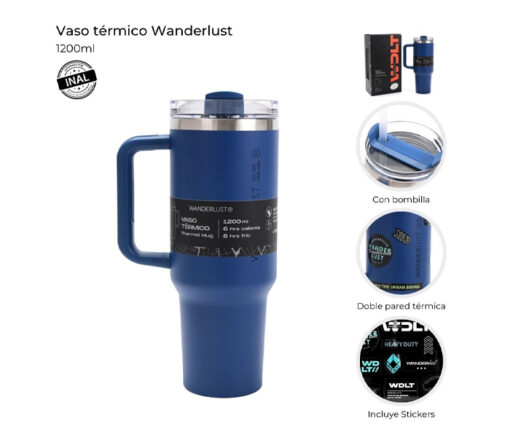 VASO TÉRMICO 1200 ML - WANDERLUST - Imagen 6