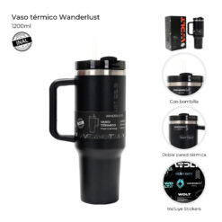 VASO TÉRMICO 1200 ML - WANDERLUST