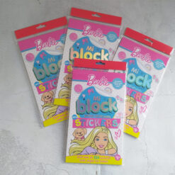BLOCK PARA COLOREAR C/ STICKERS -  BARBIE