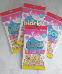 BLOCK PARA COLOREAR C/ STICKERS -  BARBIE